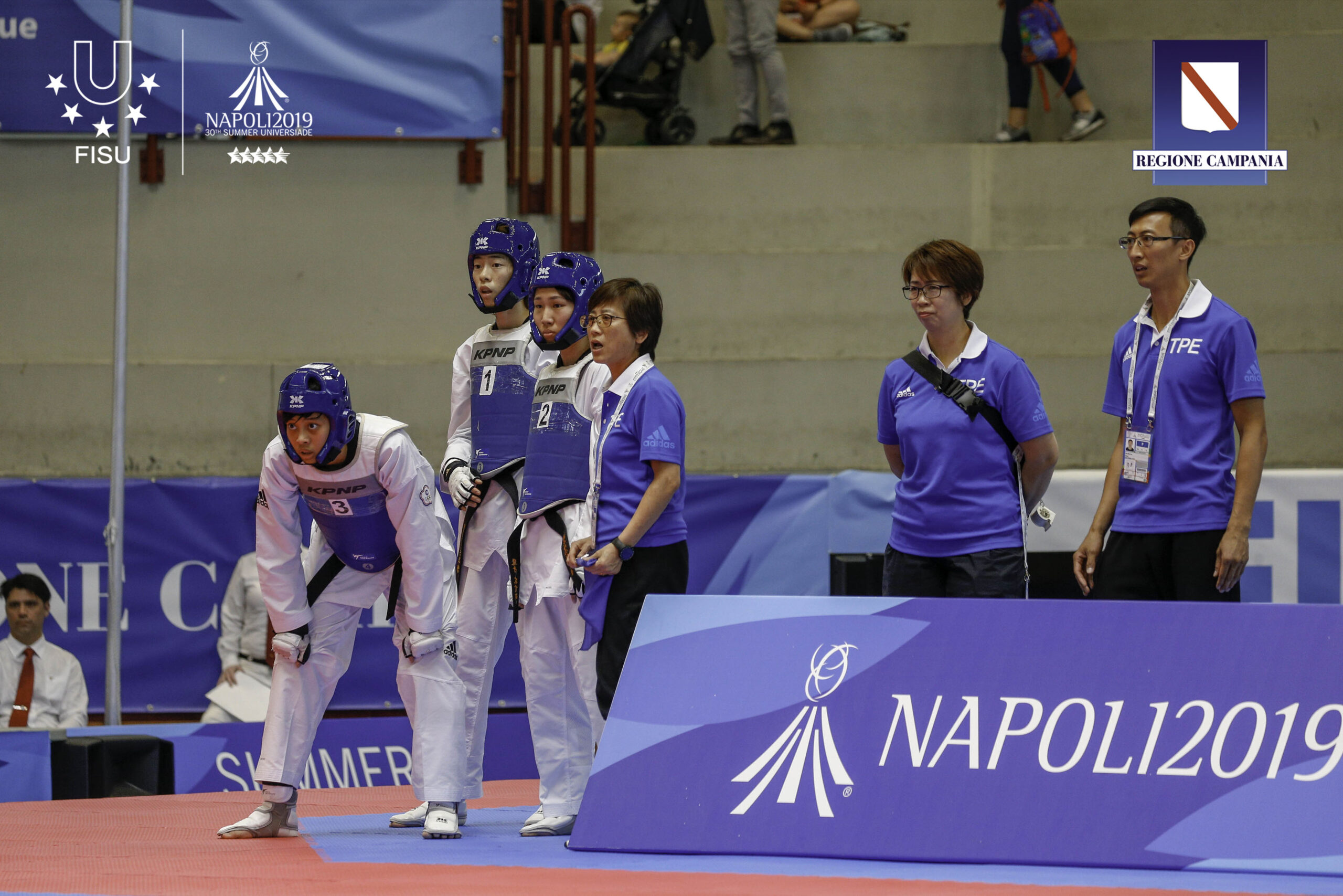 TAEKWONDO 13/07/2019 - FINALI - PHOTO POOL FOTOGRAFI UNIVERSIADE 2019