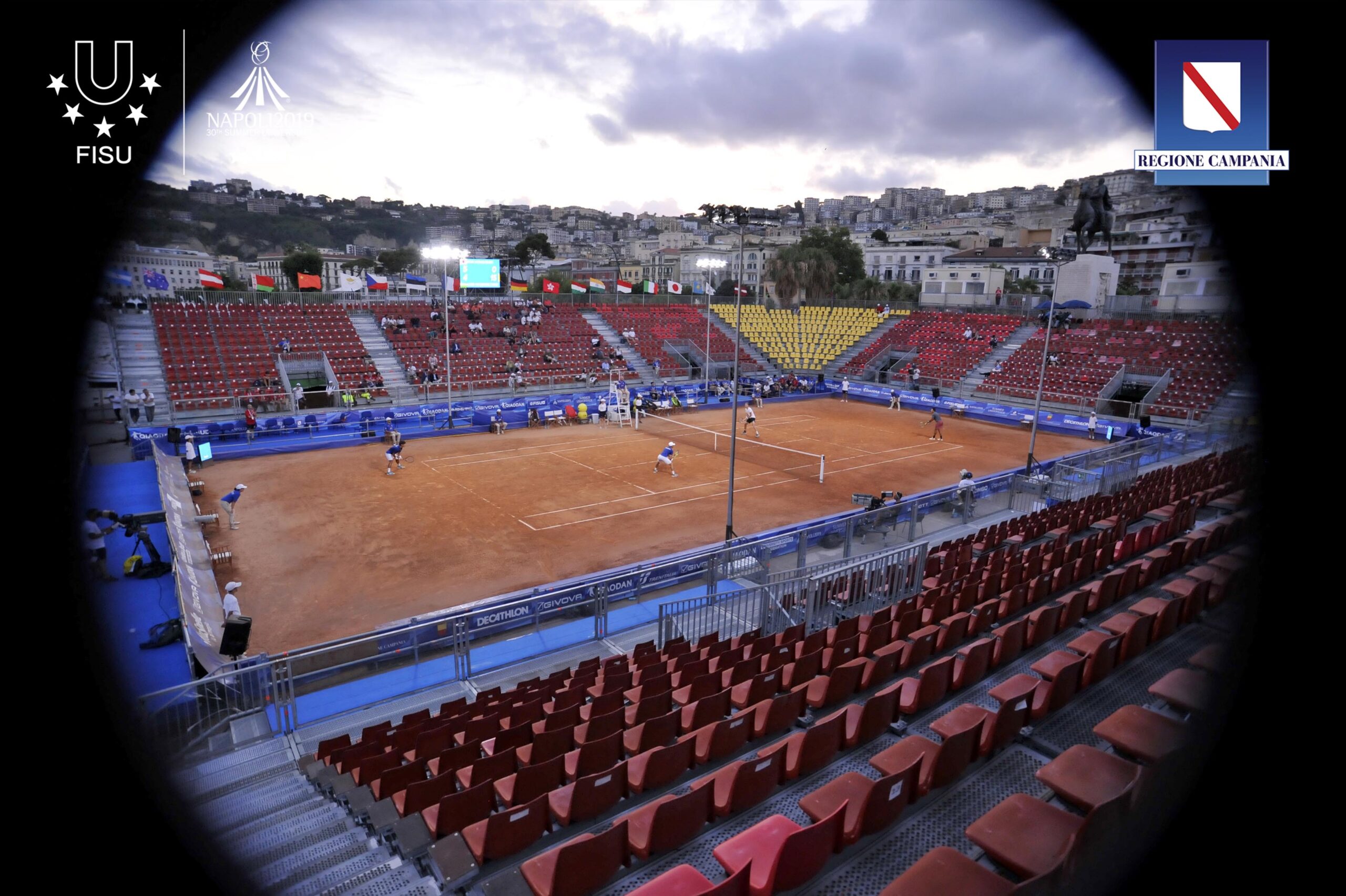 Finale tennis doppio Maschile
KOR-UZB
Tennis Club Napoli
Credit: Pool fotografi universiadi